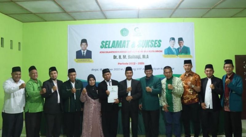 Plt Kadis Pendidikan Binjai